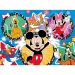 Mickey Egér és barátai 2 az 1-ben 24db-os Eco mini puzzle és színező 35x25cm - Lisciani