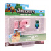 Minecraft 3D figura felhúzható állattal 2. sorozat többféle változatban 1db