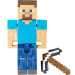 Minecraft: Bányász Steve karakter figura - Mattel