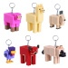 Minecraft meglepetés kulcstartó figura többféle - 1db