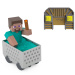 Minecraft RC távirányítós bányakocsi Steve figurával – Mattel