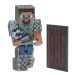 Minecraft: Steve lánc páncélban figuraszett
