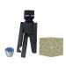 Minecraft: Támadó Enderman figura kiegészítőkkel