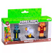 Minecraft 3D Toppeez 2. széria 3 db-os figurakészlet többféle - 1db
