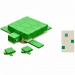 Minecraft: teknős 8cm-es akciófigura kiegészítőkkel - Mattel