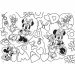 Minnie egér 2 az 1-ben maxi 2x24db-os puzzle és színező 50x35cm - Lisciani