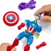 Marvel Mix Mashers: Bosszúállók Amerika kapitány figura kiegészítőkkel - Hasbro