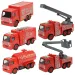 Fire Rescue: Lendkerekes tűzoltósági kamion többféle változatban 9,5cm 1db