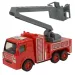 Fire Rescue: Lendkerekes tűzoltósági kamion többféle változatban 9,5cm 1db