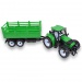 Farmer Truck: Traktor kéttengelyes pótkocsival kétféle változatban 40cm