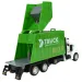 City Truck: Lendkerekes szelektívhulladék gyűjtő teherautó 22cm