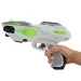 Space Series: Űrfegyver zöld fehér színben fénnyel és hanggal 25cm
