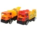 Heavy Duty: Építőipari játék szett lendkerekes autókkal és kiegészítőkkel
