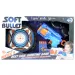 Soft Bullet: Reflex 4 manuális forgótáras szivacslövő fegyver céltáblával 22cm