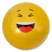 Smiley mintás gumilabda többféle változatban 23cm