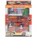 Fire Crew: Tűzoltósági kisautó szett kiegészítőkkel