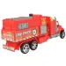 Fire Truck: Lendkerekes tűzoltósági kamion kétféle változatban 26cm