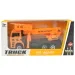 Truck: Fém építőipari járművek többféle változatban 19cm