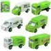 Greening Car: Hulladékszállító teherautók 6 db-os szett