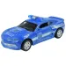 Police Cars: Hátrahúzós fém rendőrautó többféle változatban 11cm 1db