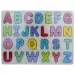 ABC színes fa betűk formakirakós