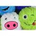 Fuzzy Monsters szőrös plüss labda többféle változatban 23cm