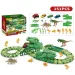 Dinoszaurusz kalandpark autópálya szett 151db-os