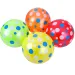 Pöttyös gumilabda többféle színben 23cm 1db