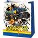 Monster Truck mintás normál méretű ajándéktáska 11x6x14cm