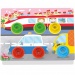Quercetti: Montessori Autós építőjáték 4db-os
