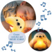 Montessori Baby Snow Fairy LED-es zenélő plüss madárka - Lisciani
