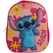 Must: Stitch 3D mintás lekerekített ovis hátizsák 26x10x32cm