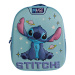 Luna: Must Team 3D Stitch az űrben mintás lekerekített ovis hátizsák 26x10x32 cm