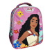 Luna: Must Team Disney Vaiana 2 lekerekített 2 rekeszes ovis hátizsák 27x10x31cm