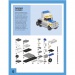LEGO járművek építési útmutató 96 oldalas könyv