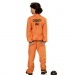 Narancssárga rab jelmez 128cm