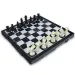 3 az 1-ben műanyag sakktábla sakk és dáma bábukkal