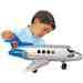 Óriás repülőgép 4 figurával - Ecoiffier