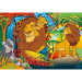 Oroszlánkirály 2 az 1-ben 24db-os Eco maxi puzzle és színező 70x50cm - Lisciani
