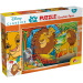 Oroszlánkirály 2 az 1-ben 24db-os puzzle és színező 50x35cm - Lisciani