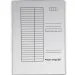 Fehér pólyás dosszié A/4 230g