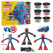 Play-Doh: Marvel Hősies kalandok gyurmaszett készlet 3db figurával - Hasbro