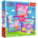 Peppa malac 3 az 1-ben 20-36-50db-os puzzle - Trefl