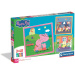Peppa malac 3x48db-os Super Color puzzle - Clementoni