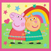 Peppa malac - 3 az 1-ben 20, 36, 50 db-os puzzle - Trefl