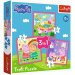 Peppa malac - 3 az 1-ben 20, 36, 50 db-os puzzle - Trefl
