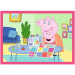 Peppa malac - 4 az 1-ben 12,15,20,24 db-os puzzle - Trefl