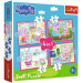 Peppa malac - 4 az 1-ben 12,15,20,24 db-os puzzle - Trefl