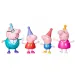 Peppa malac: Családi Party 4db-os figura szett - Hasbro