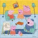 Peppa malac színezhető puzzle 42db-os